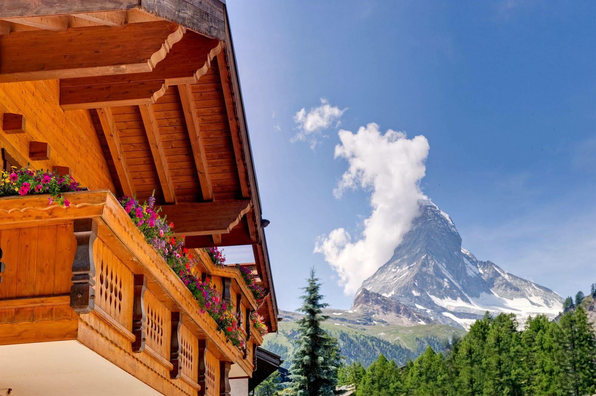 Jaegerhof Serviced Apartements Zermatt Exterior foto